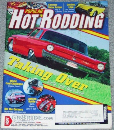 POPULAR HOT RODDING 2000 OCT - A-990 HEMI CUDA CONVERTIBLE